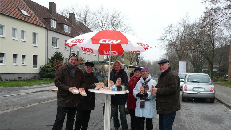 CDU Nord und Speckhorn verteilen Stutenkerle