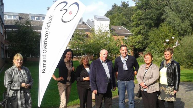 CDU-OV Süd besucht die Bernard-Overberg-Realschule