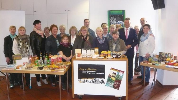 Eine-Welt-Kreis von St. Barbara lud zum &quot;fairen&quot; Frühstück ein