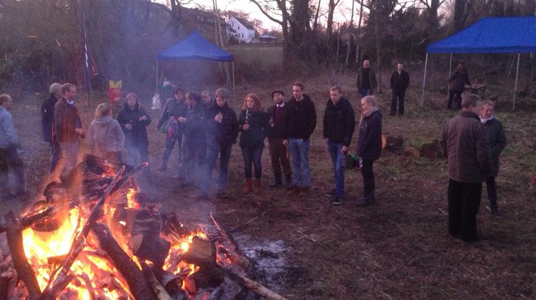 Traditionelles Osterfeuer der Jungen Union Recklinghausen