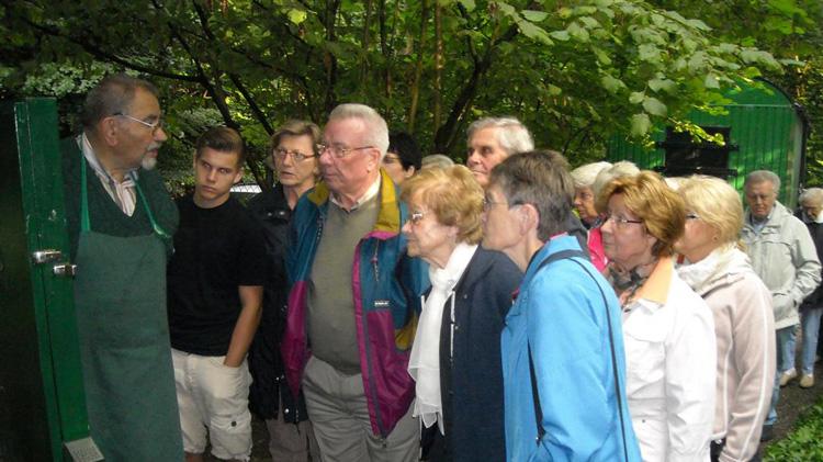 Seniorenunion wieder bei Imker Holtkamp