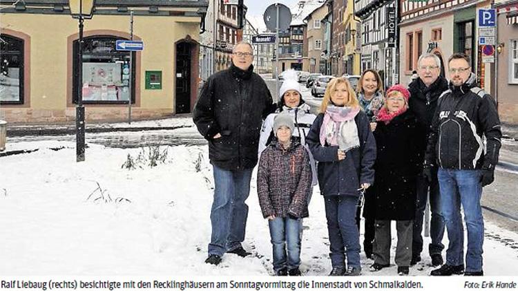 Festakt zur Wiedervereinigung in Schmalkalden